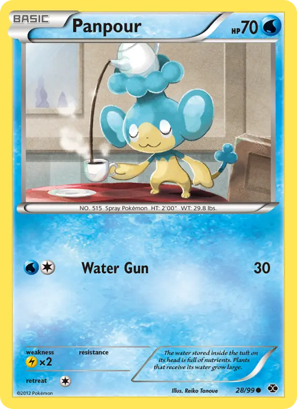 Panpour 28 card from Next Destinies