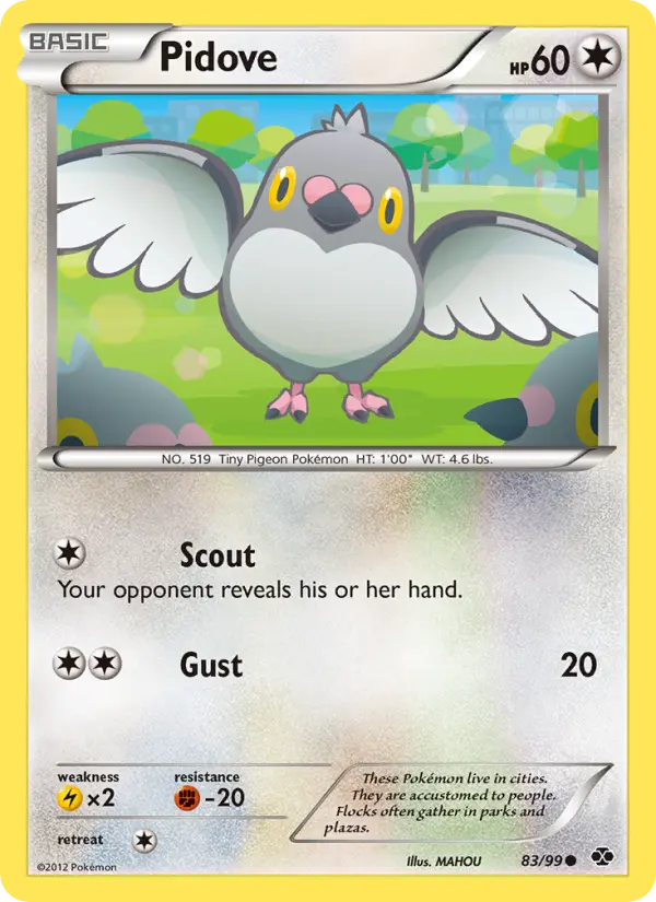 Pidove 83 card from Next Destinies