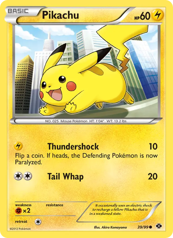 Pikachu 39 — Next Destinies 39, Normal finish