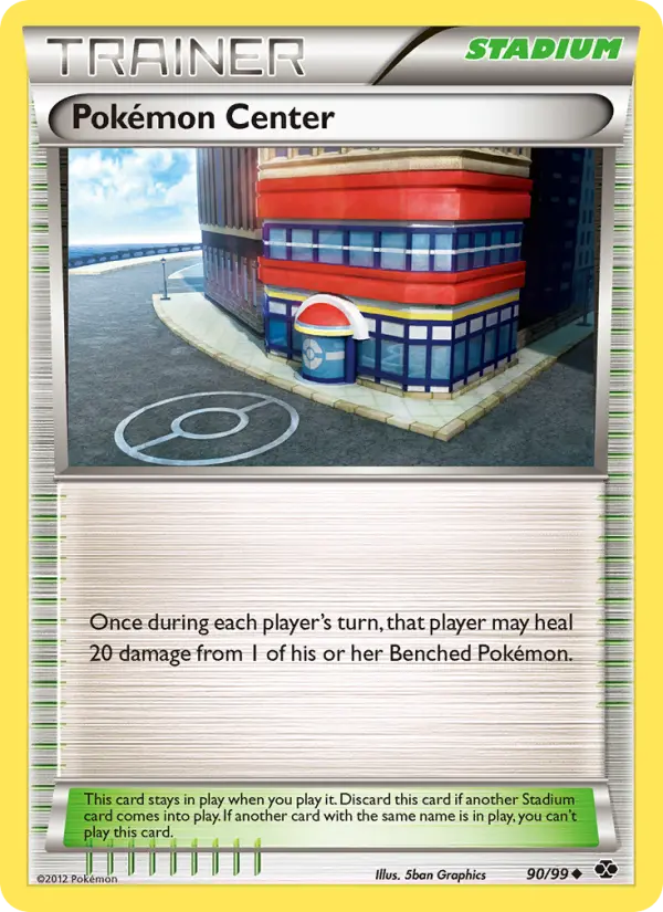 Pokémon Center 90 — Next Destinies 90, Normal finish