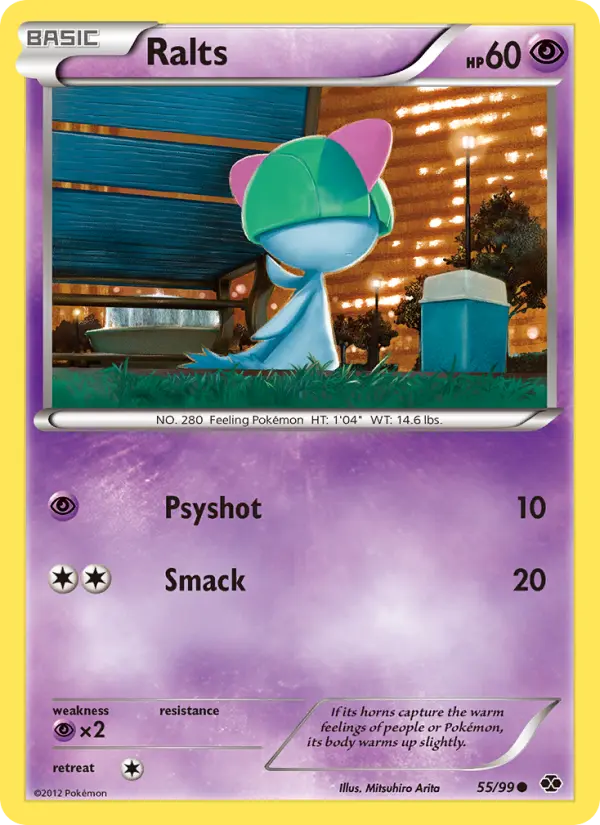 Ralts 55 — Next Destinies 55, Normal finish