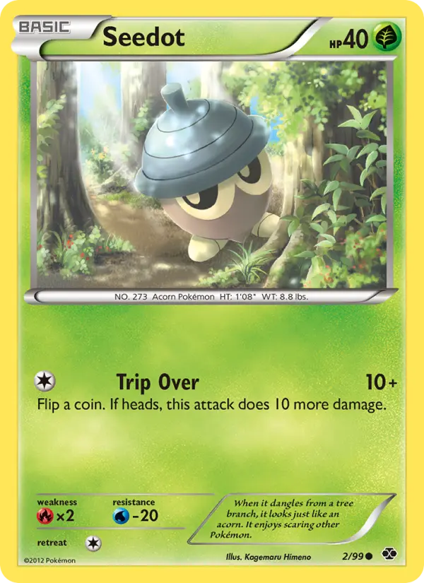 Seedot 2 card from Next Destinies