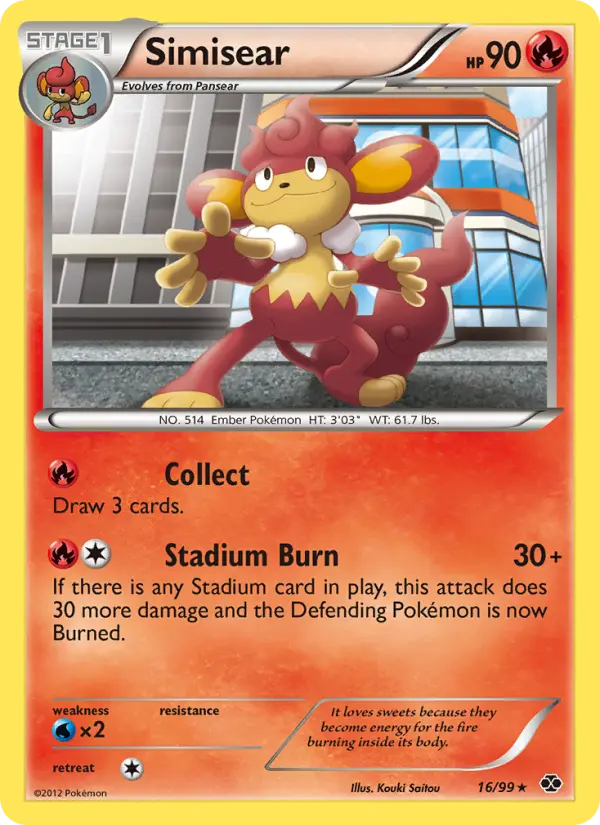 Simisear 16 card from Next Destinies