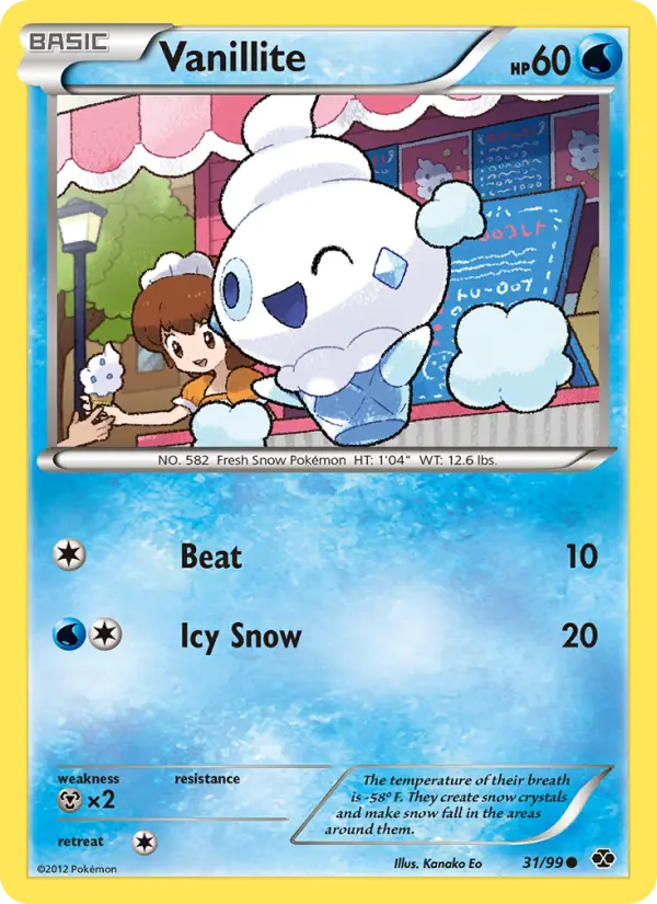 Vanillite 31 card from Next Destinies