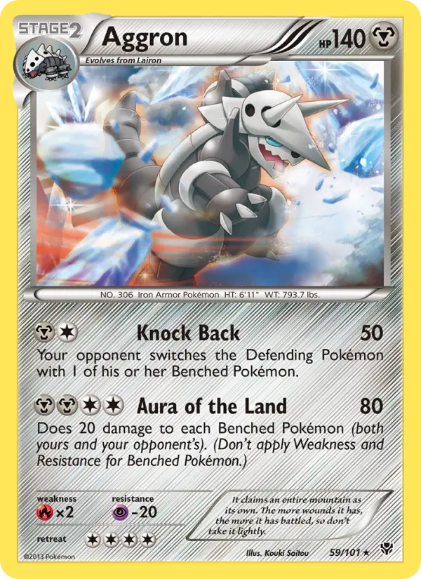 Aggron 59 — Plasma Blast 59, Normal finish