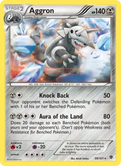 Aggron 59 — Plasma Blast