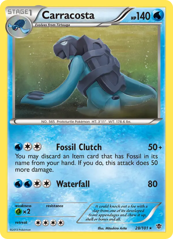 Carracosta 28 card from Plasma Blast