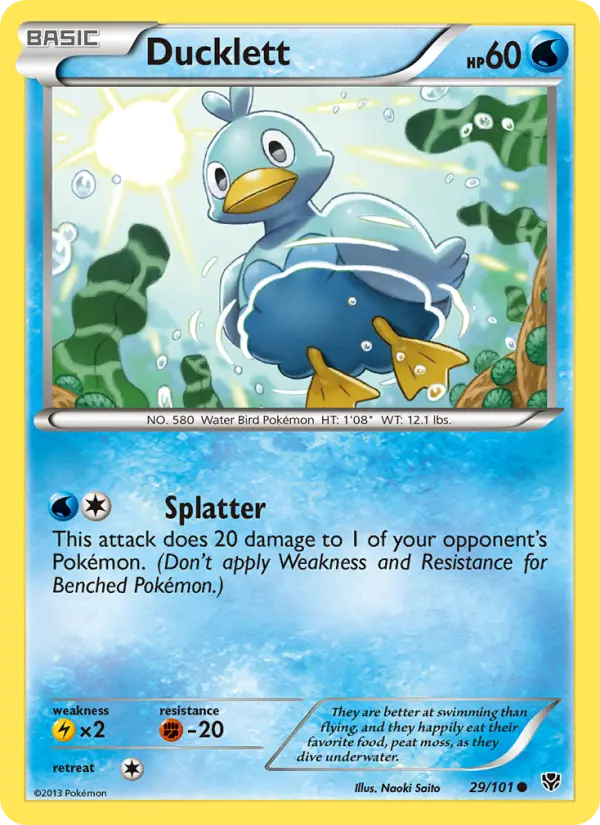 Ducklett 29 — Plasma Blast 29, Normal finish