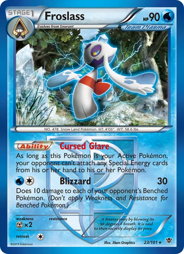 Froslass 23 — Plasma Blast 23, Normal finish