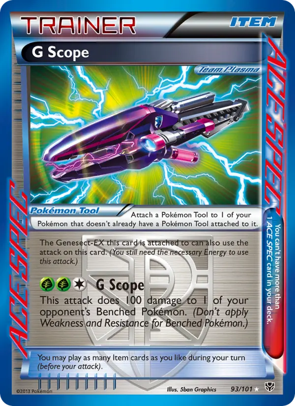 G Scope 93 — Plasma Blast 93, Holofoil finish