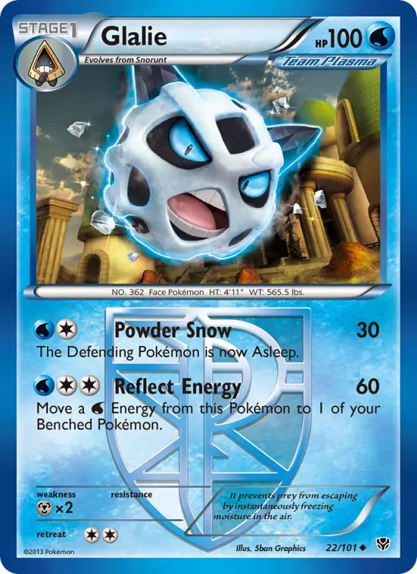 Glalie 22 — Plasma Blast 22, Normal finish