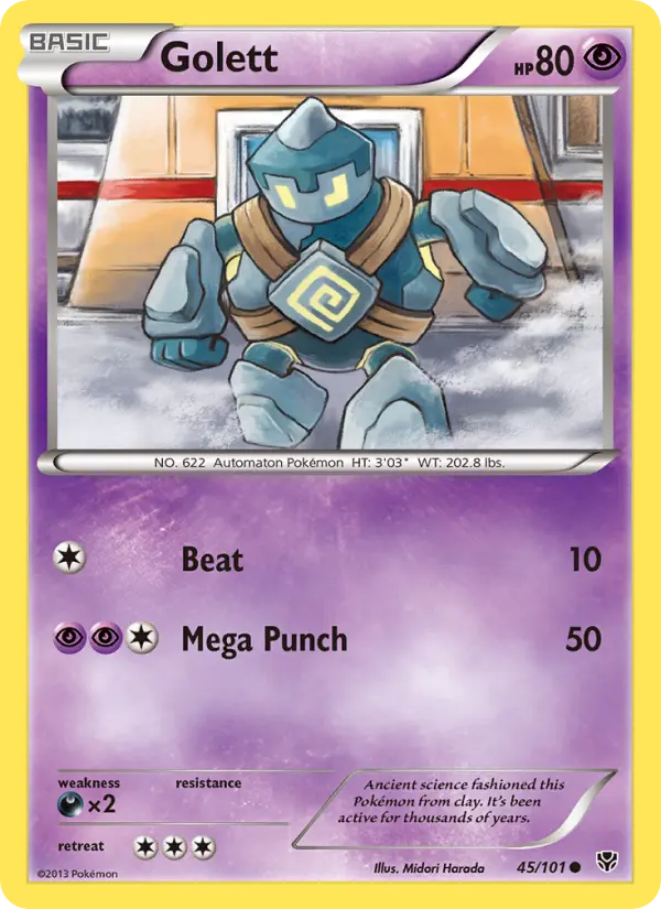 Golett 45 card from Plasma Blast