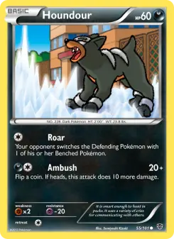 Houndour — Plasma Blast #55