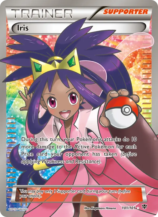 Iris 101 card from Plasma Blast