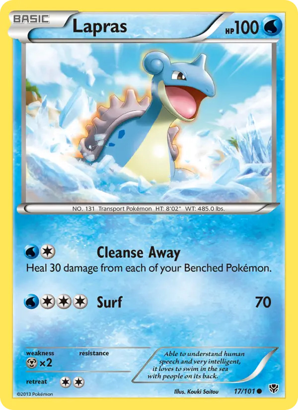 Lapras 17 — Plasma Blast 17, Normal finish