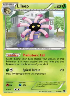 Lileep — Plasma Blast #3