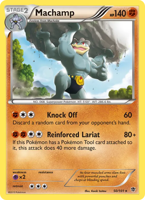Machamp 50 — Plasma Blast 50, Normal finish