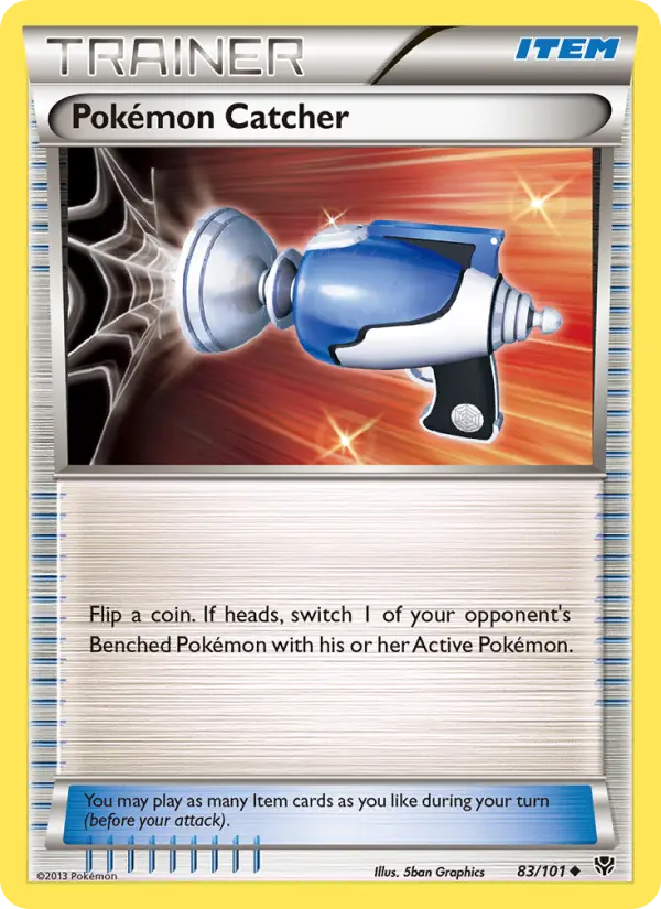 Pokémon Catcher 83 — Plasma Blast 83, Normal finish