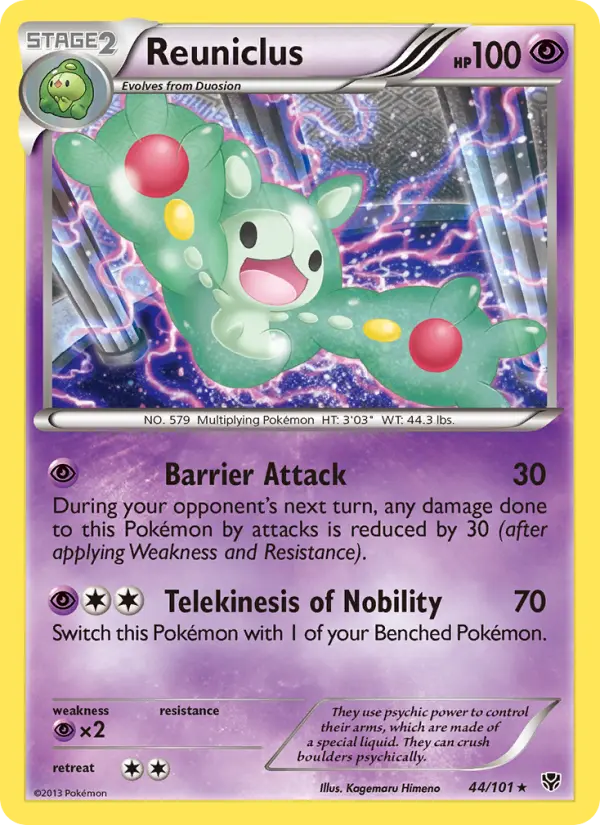 Reuniclus 44 — Plasma Blast 44, Normal finish
