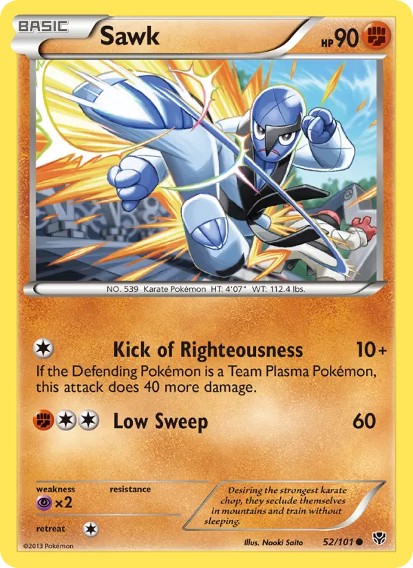 Sawk 52 — Plasma Blast 52, Normal finish