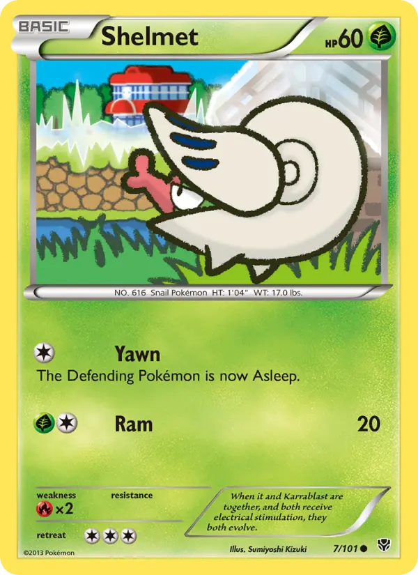 Shelmet 7 card from Plasma Blast