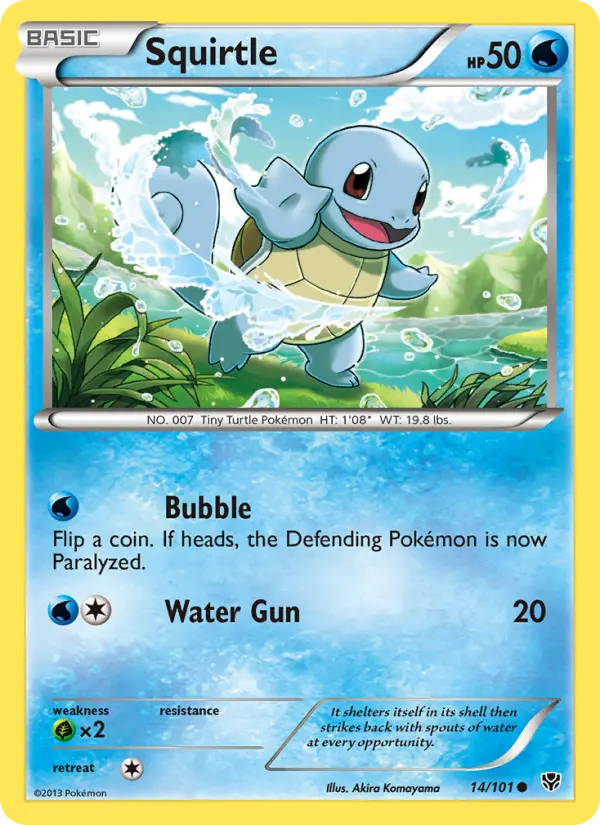 Squirtle 14 — Plasma Blast 14, Normal finish
