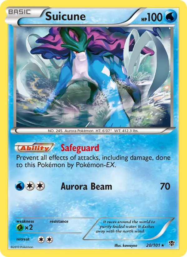 Suicune 20 — Plasma Blast 20, Normal finish