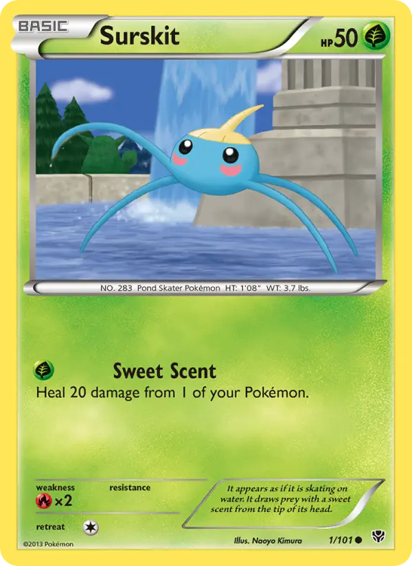 Surskit 1 card from Plasma Blast