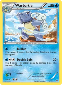 Wartortle 15 — Plasma Blast