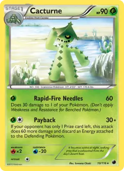 Cacturne — Plasma Freeze 10