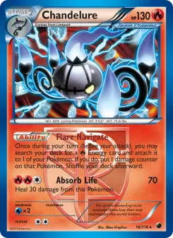 Chandelure — Plasma Freeze #16