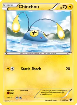 Chinchou — Plasma Freeze #35