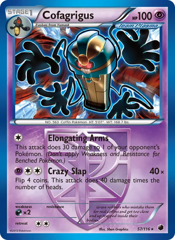 Cofagrigus 57 — Plasma Freeze 57, Normal finish
