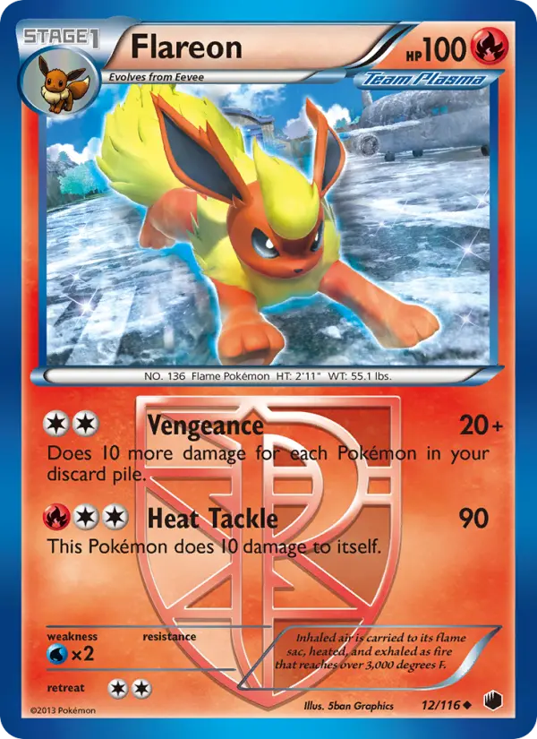 Flareon 12 — Plasma Freeze 12, Normal finish