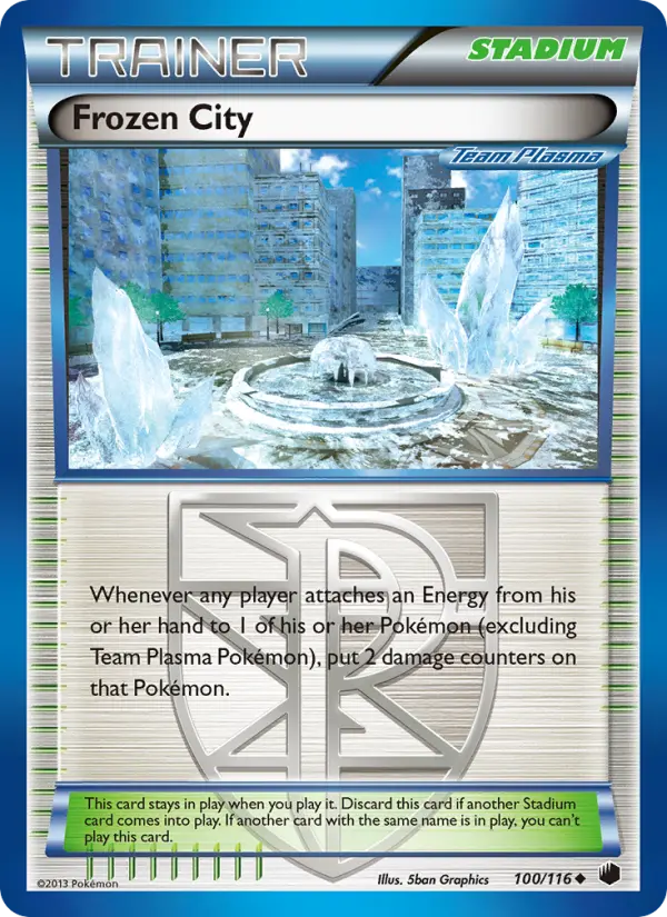 Frozen City 100 — Plasma Freeze 100, Normal finish