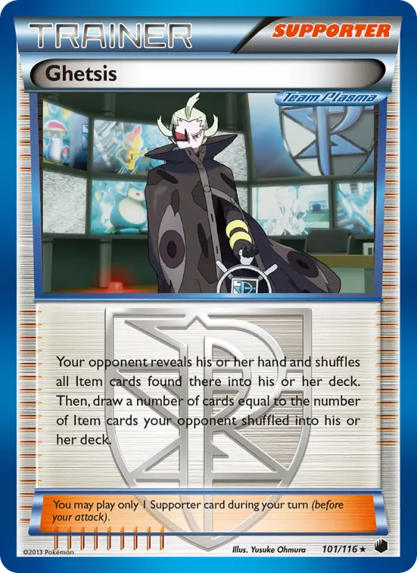 Ghetsis 101 card from Plasma Freeze