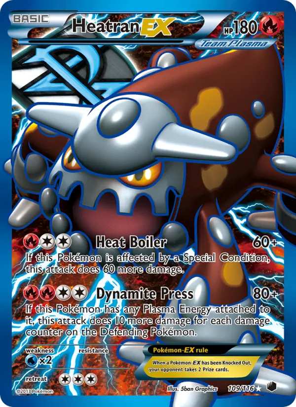 Heatran-EX 109 — the most expensive Heatran card