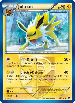 Jolteon — Plasma Freeze #34