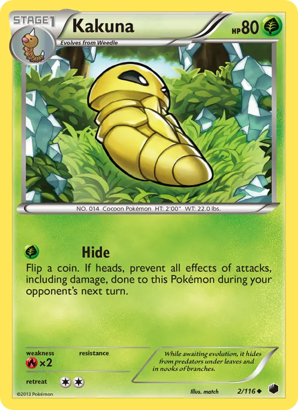 Kakuna 2 card from Plasma Freeze
