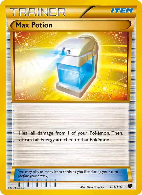 Max Potion 121 — Plasma Freeze 121, Holofoil finish