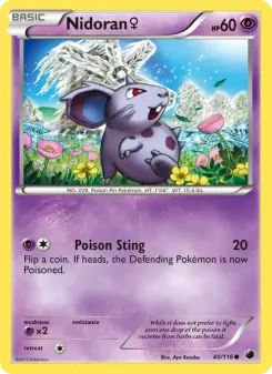 Nidoran ♀ 40 — Plasma Freeze