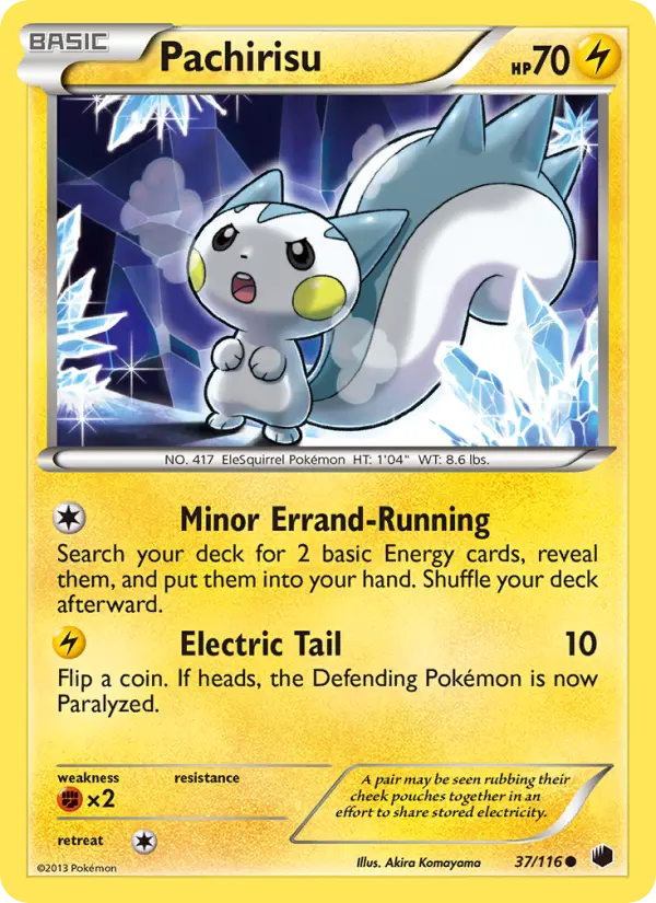 Pachirisu 37 — Plasma Freeze 37, Normal finish