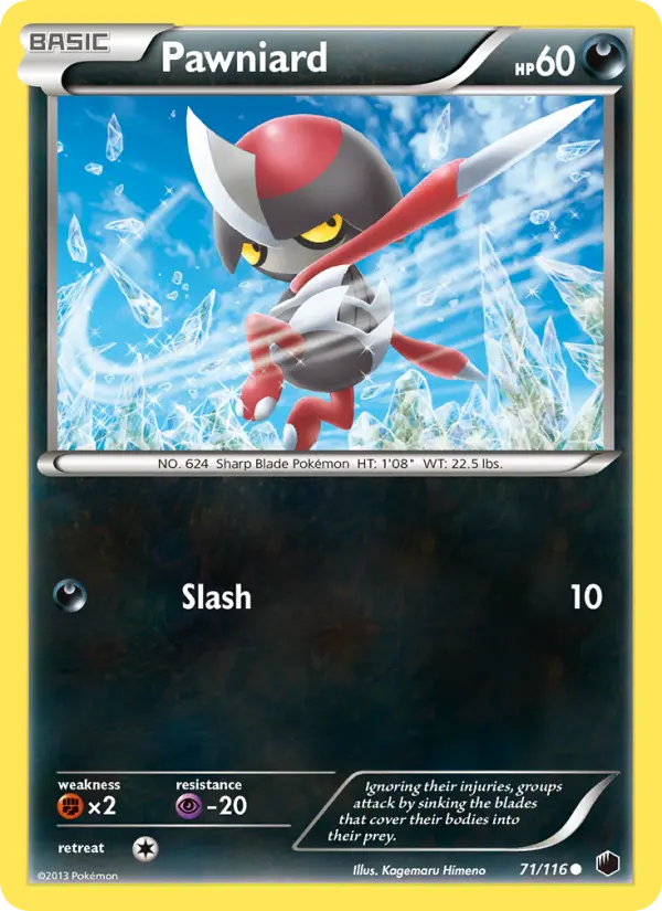 Pawniard 71 card from Plasma Freeze