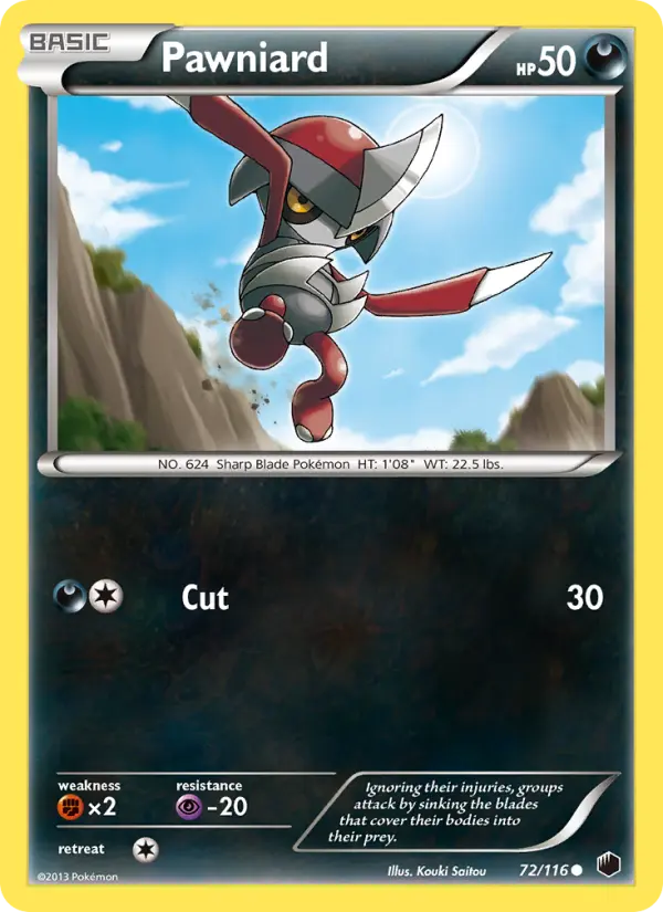 Pawniard 72 card from Plasma Freeze