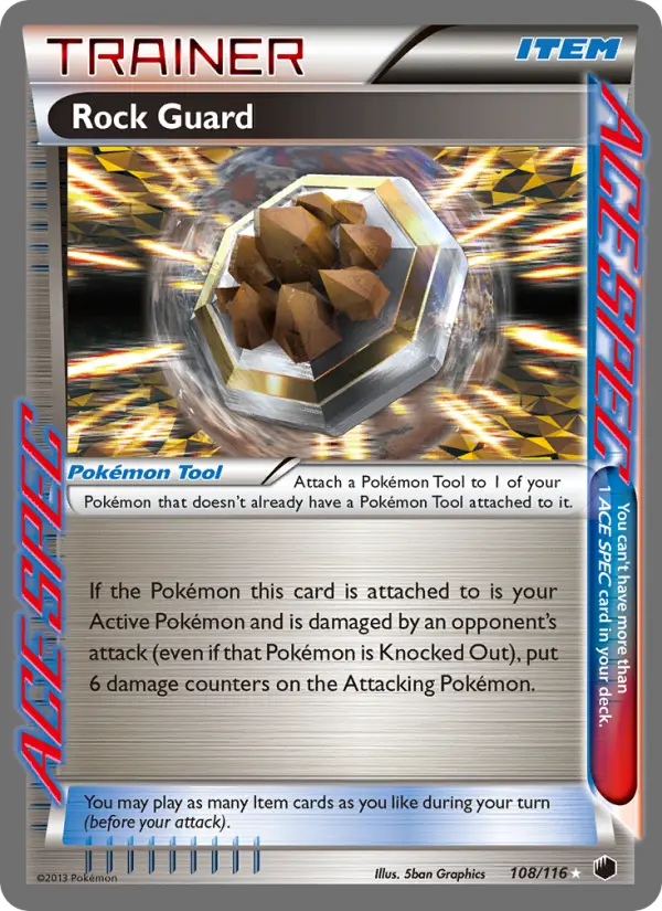 Rock Guard 108 — Plasma Freeze 108, Holofoil finish