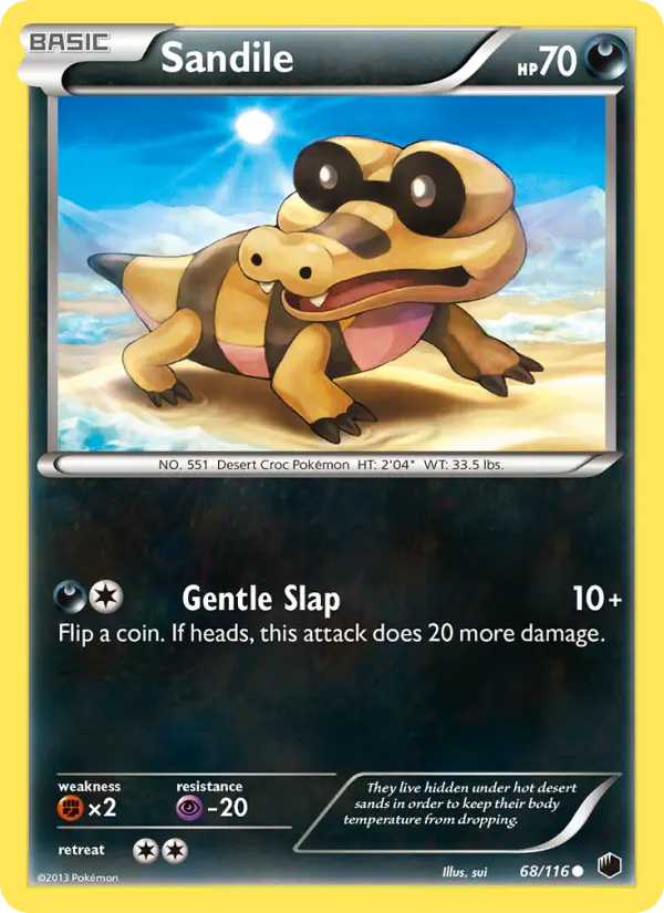Sandile 68 card from Plasma Freeze