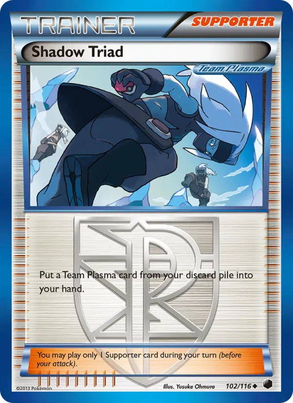 Shadow Triad 102 — Plasma Freeze 102, Normal finish
