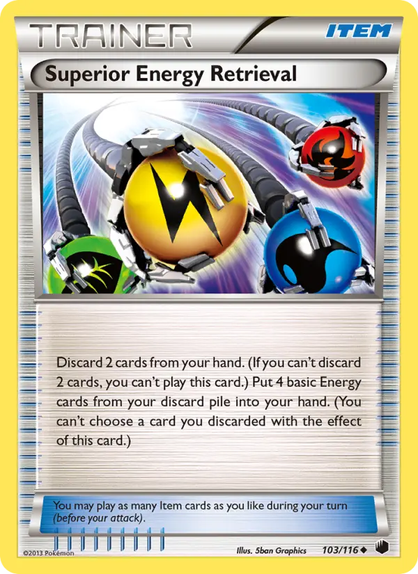 Superior Energy Retrieval 103 card from Plasma Freeze