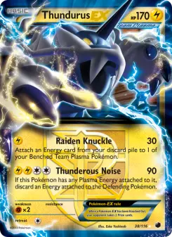 Thundurus-EX 38 — Plasma Freeze