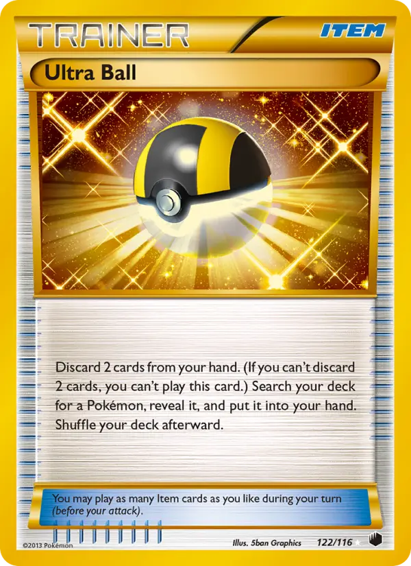 Ultra Ball 122 — the most expensive Plasma Freeze card